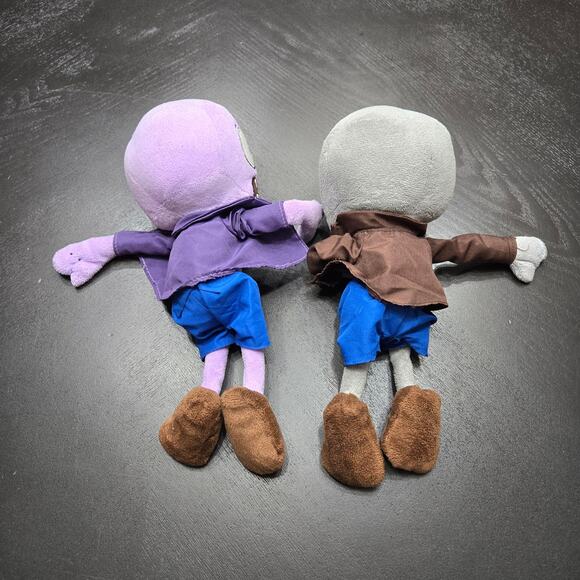 Plants vs Zombies Gray And Purple Zombies Lot Of 2 - Picture 2 of 6